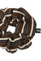 Multi-Stripe Knit Scrunchie ヘイップ/heyep