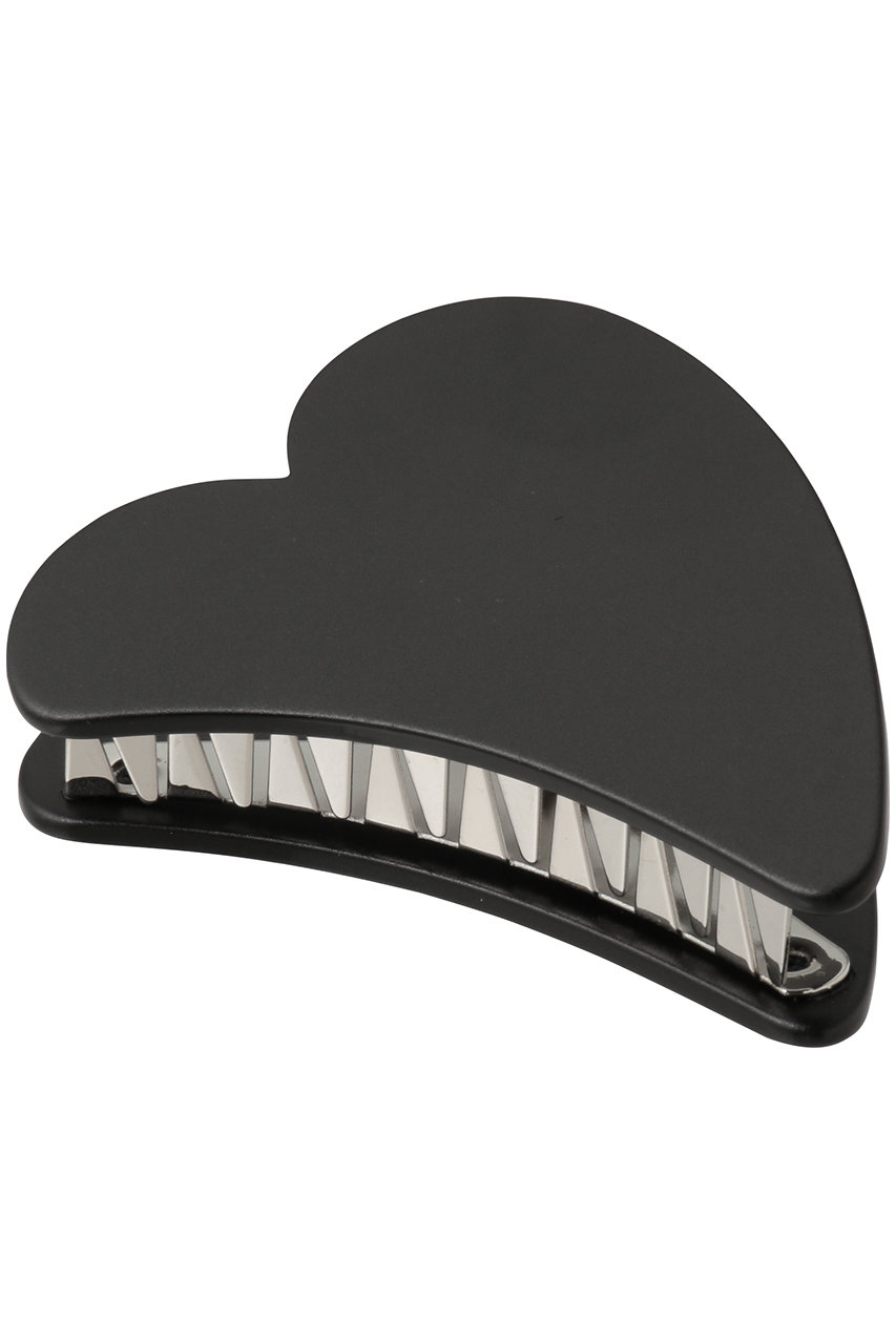 ヘイップ/heyepのMatte Large Heart Clip(ブラック/hp02726)