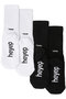 Logo Socks(2P Set) ヘイップ/heyep ブラック/ホワイト
