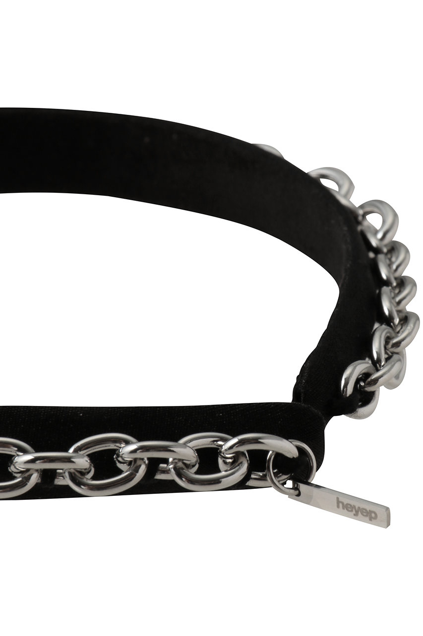 heyep(ヘイップ)｜Chain Headband/シルバー の通販｜ELLESHOP・(エル