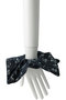 Floral Denim Square Scrunchie ヘイップ/heyep