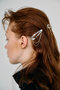 Pierced Chain Hair Clip（2P Set） ヘイップ/heyep