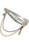 Pierced Chain Hair Clip（2P Set） ヘイップ/heyep