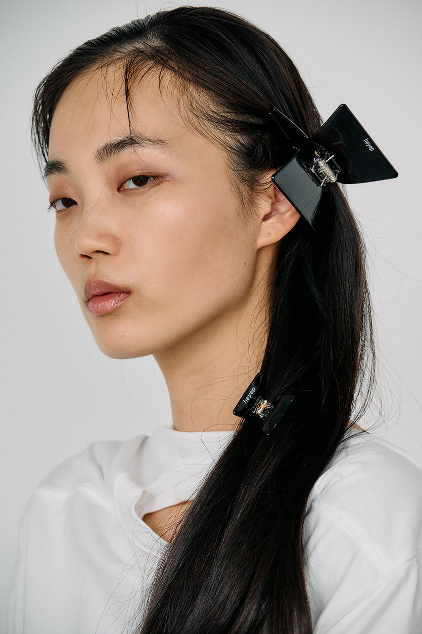 heyep(ヘイップ)｜Butterfly Joint Clip/ブラック の通販｜ELLESHOP