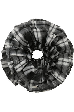 ヘイップ/heyepのCheck Layered Scrunchie(140300/140305)
