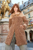 FAUX FUR ANGE L COAT