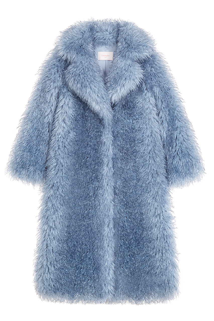 レモンプレット/LemonpletのFAUX FUR EVER MG COAT(ASHLEY BLUE/LCT020KRFKF)