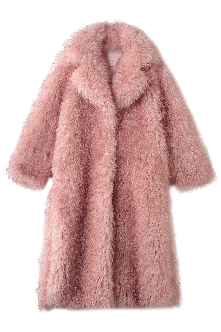 レモンプレット/LemonpletのFAUX FUR EVER MG COAT(ローズ/LCT020KRFKF)