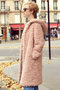 FAUX FUR EVER LONG HOODED COAT レモンプレット/Lemonplet