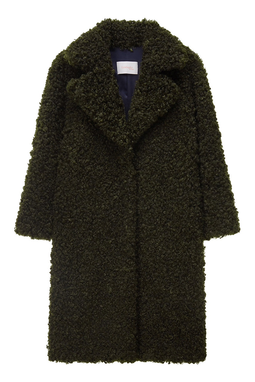 レモンプレット/LemonpletのFAUX FUR EVER LONG COAT(KHAKI/LCT003KRFKF)