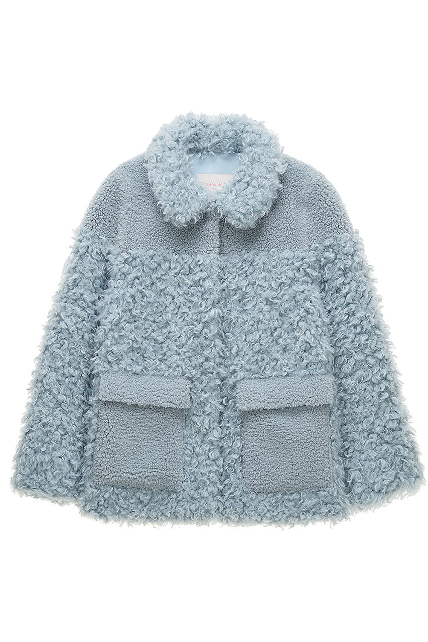 レモンプレット/LemonpletのFAUX FUR BONNE JACKET(BLUE/LJK021KRFKF)