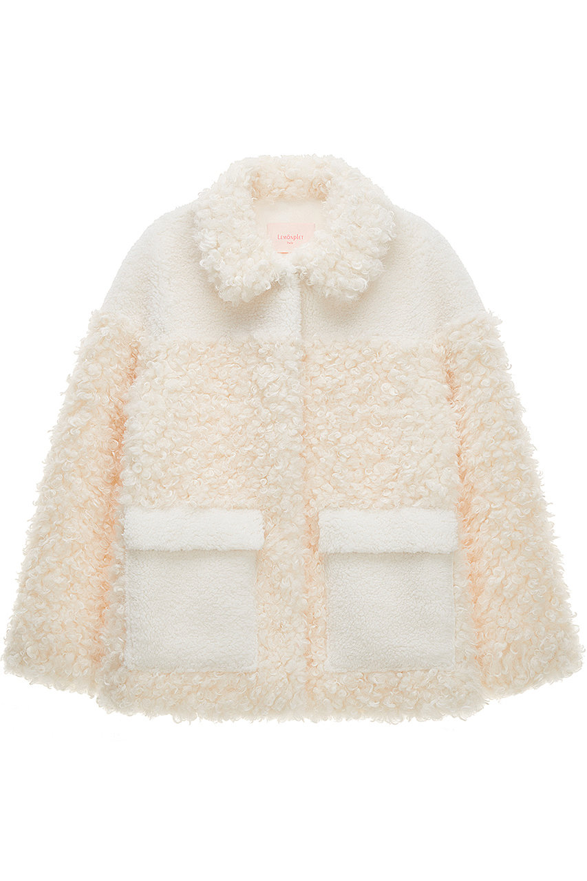 レモンプレット/LemonpletのFAUX FUR BONNE JACKET(WHITE/LJK021KRFKF)