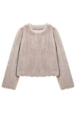 FAUX FUR JUE SHORT JACKET