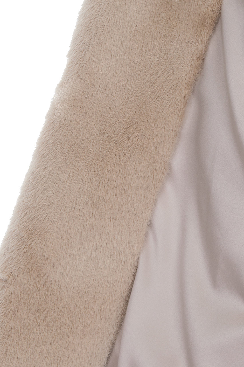レモンプレットFAUX FUR BIEN HOODED JACKET Lemonplet(レモンプレット)｜FAUX FUR BIEN HOODED JACKET/BEIGE