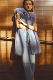 FAUX FUR CUPID HOODED VEST