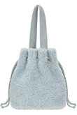 FAUX FUR BENE BUCKET BAG