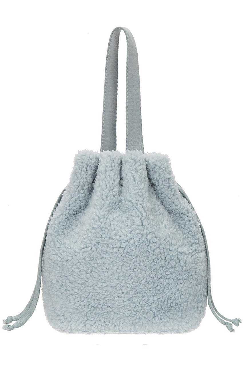 Lemonplet(レモンプレット)｜FAUX FUR BENE BUCKET BAG/MINT の通販