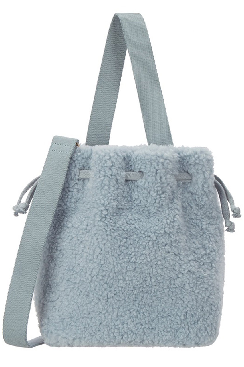 Lemonplet(レモンプレット)｜FAUX FUR BENE BUCKET BAG/MINT の通販