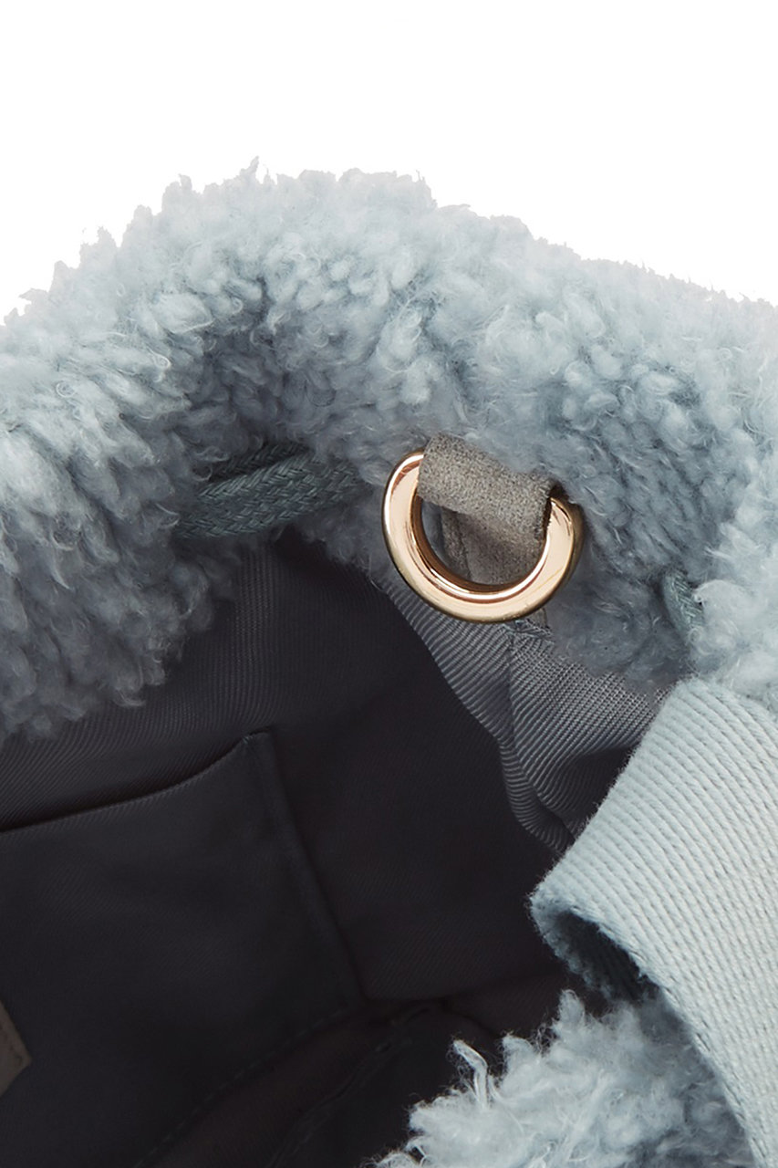 Lemonplet(レモンプレット)｜FAUX FUR BENE BUCKET BAG/MINT の通販