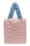 FAUX FUR MORIE ECO BAG レモンプレット/Lemonplet BABYPINK&BABYBLUE