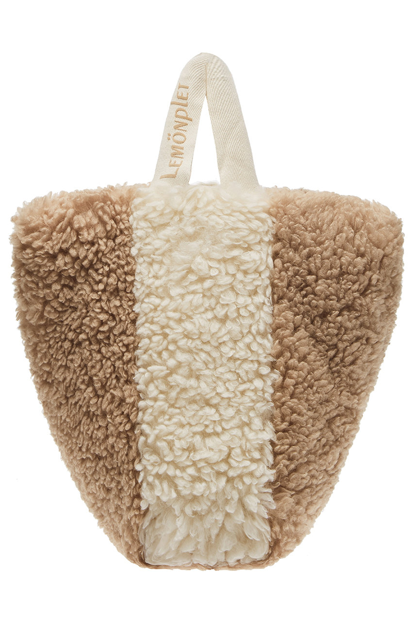 LEMONPLET レモンプレット ファーバック　新品未使用 Lemonplet(レモンプレット)｜FAUX FUR CHUPETTE BAG/SNOW WHITE
