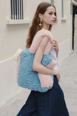 FAUX FUR PHRYNE ECO BAG