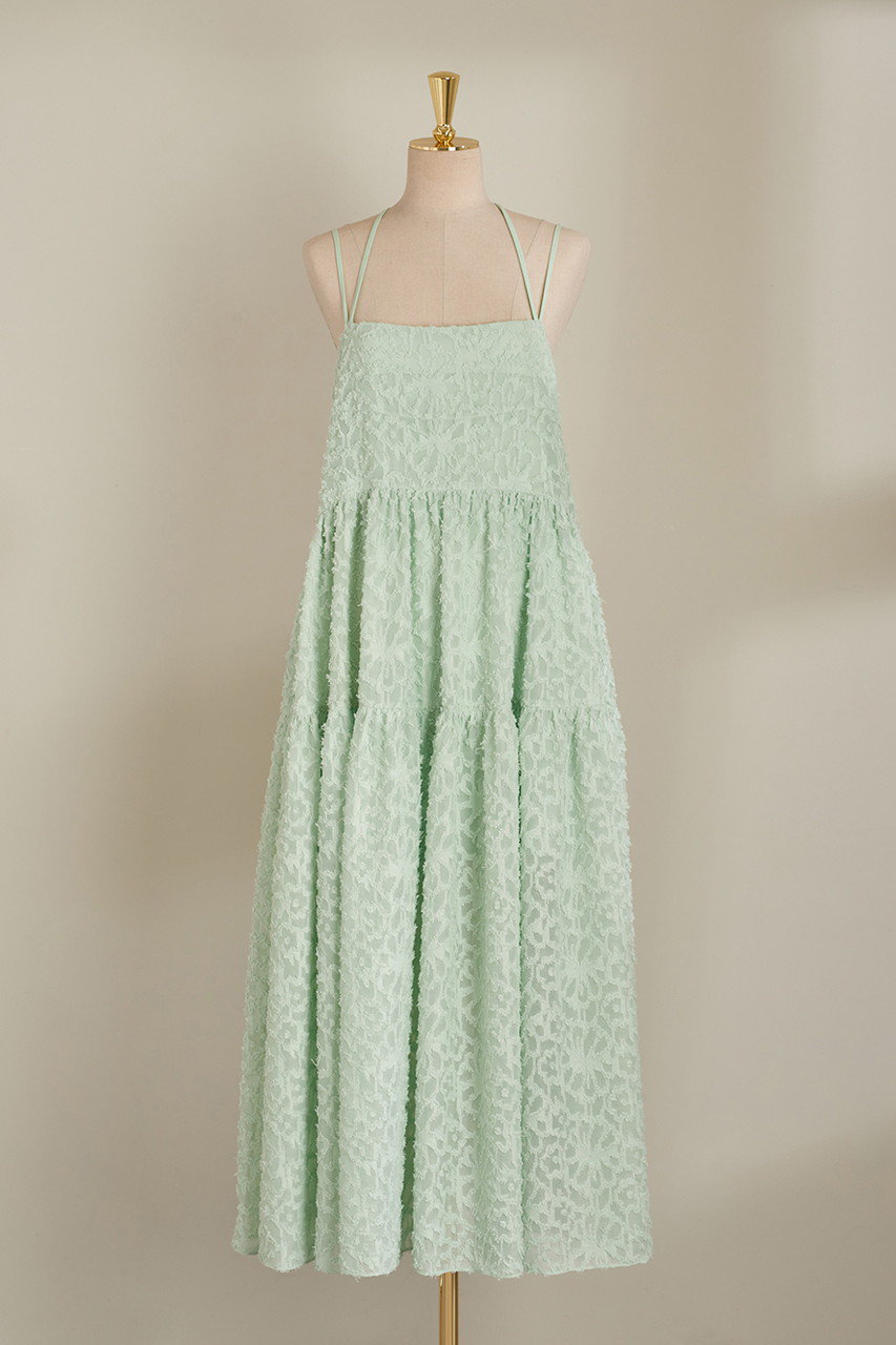 Lemonplet FLORENTIA LONG DRESS (MINT, M) レモンプレット ELLE SHOP Lemonplet FLORENTIA LONG DRESS (MINT, M) レモンプレット ELLE SHOP