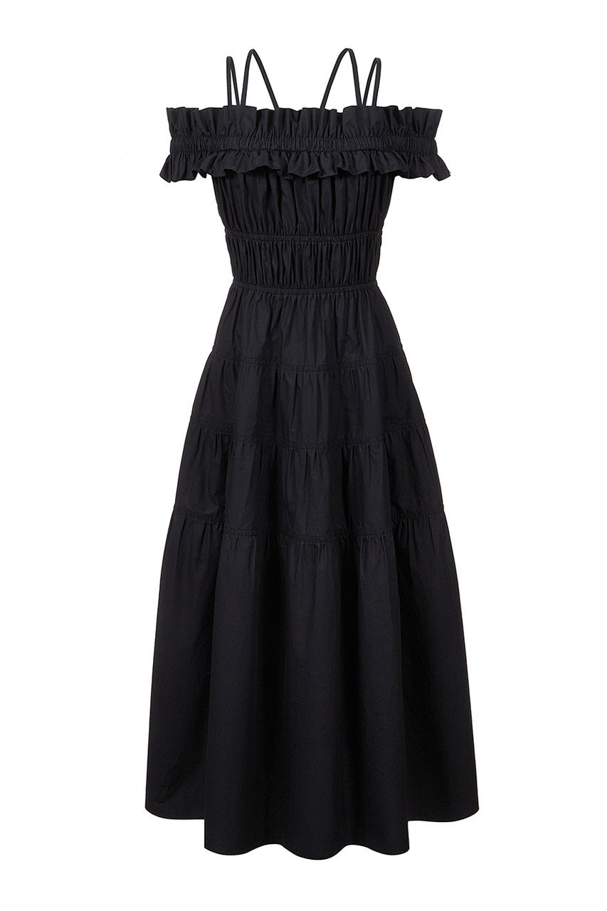 Lemonplet LOMBARDI LONG DRESS (BLACK, M) レモンプレット ELLE SHOP Lemonplet LOMBARDI LONG DRESS (BLACK, M) レモンプレット ELLE SHOP