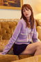 MIFERE CARDIGAN レモンプレット/Lemonplet