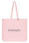 LUMI  LOGO CANVAS BAG レモンプレット/Lemonplet CRADLE PINK & GREY