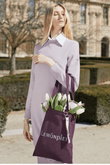 LUMIE GLITTER LOGO CANVAS BAG