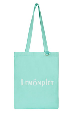 レモンプレット/LemonpletのLUMIE GLITTER LOGO CANVAS BAG