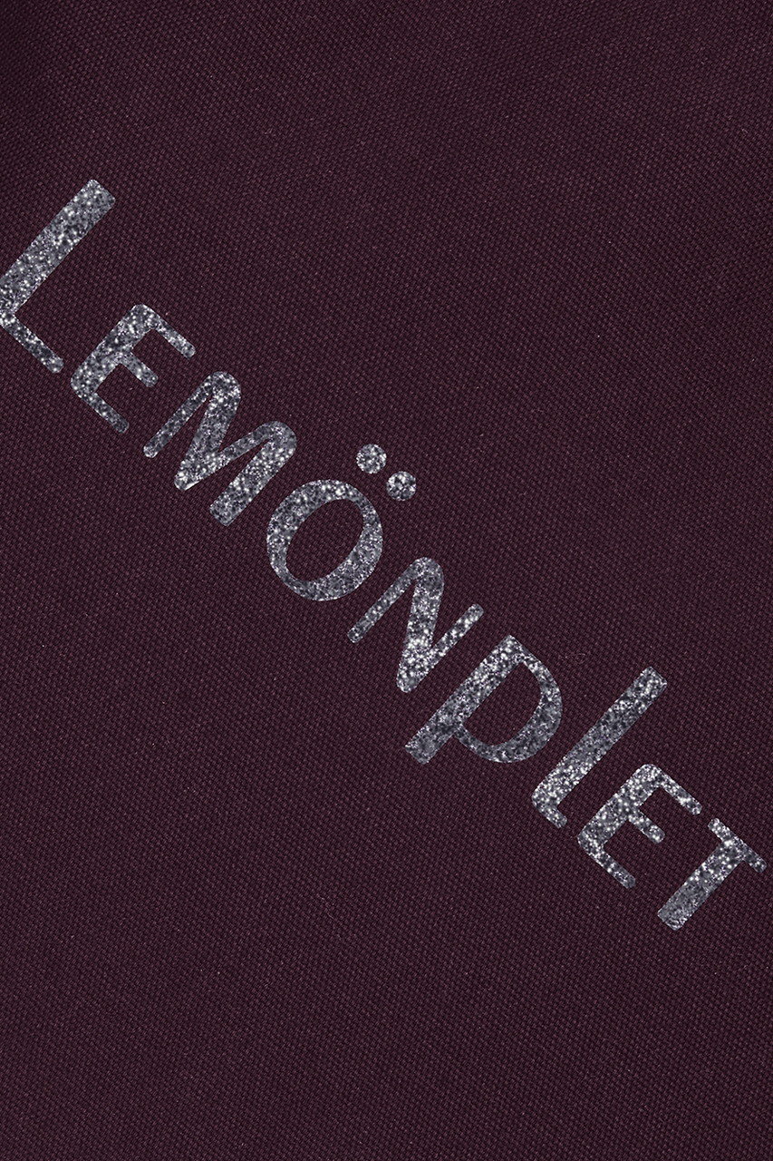 Lemonplet(レモンプレット)｜LUMI GLITTER LOGO CANVAS BAG