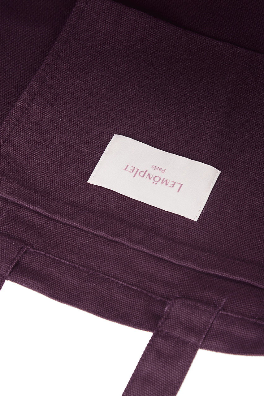 Lemonplet レモンプレット Lemonplet(レモンプレット)｜LUMI GLITTER LOGO CANVAS BAG