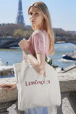 LUMI GLITTER LOGO CANVAS BAG レモンプレット/Lemonplet