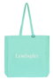 LUMI GLITTER LOGO CANVAS BAG レモンプレット/Lemonplet TURQUOISE & WHITE