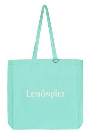 レモンプレット/LemonpletのLUMI GLITTER LOGO CANVAS BAG(120200/120201)