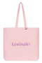 LUMI GLITTER LOGO CANVAS BAG レモンプレット/Lemonplet クレドールピンク＆ラベンダー