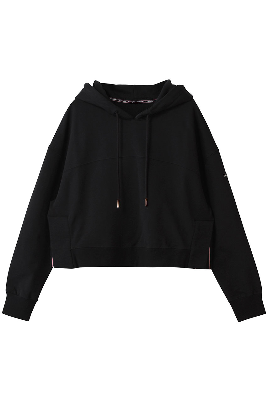 レモンプレット/LemonpletのBIKA HOODED SWEATSHIRT(ブラック/LHD002KRKNT)