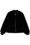 FAUX FUR LAURENT JACKET レモンプレット/Lemonplet ブラック