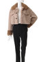 FAUX FUR OURSON JACKET レモンプレット/Lemonplet