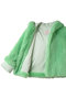 FAUX FUR BIEN HOODED SHORT JACKET レモンプレット/Lemonplet