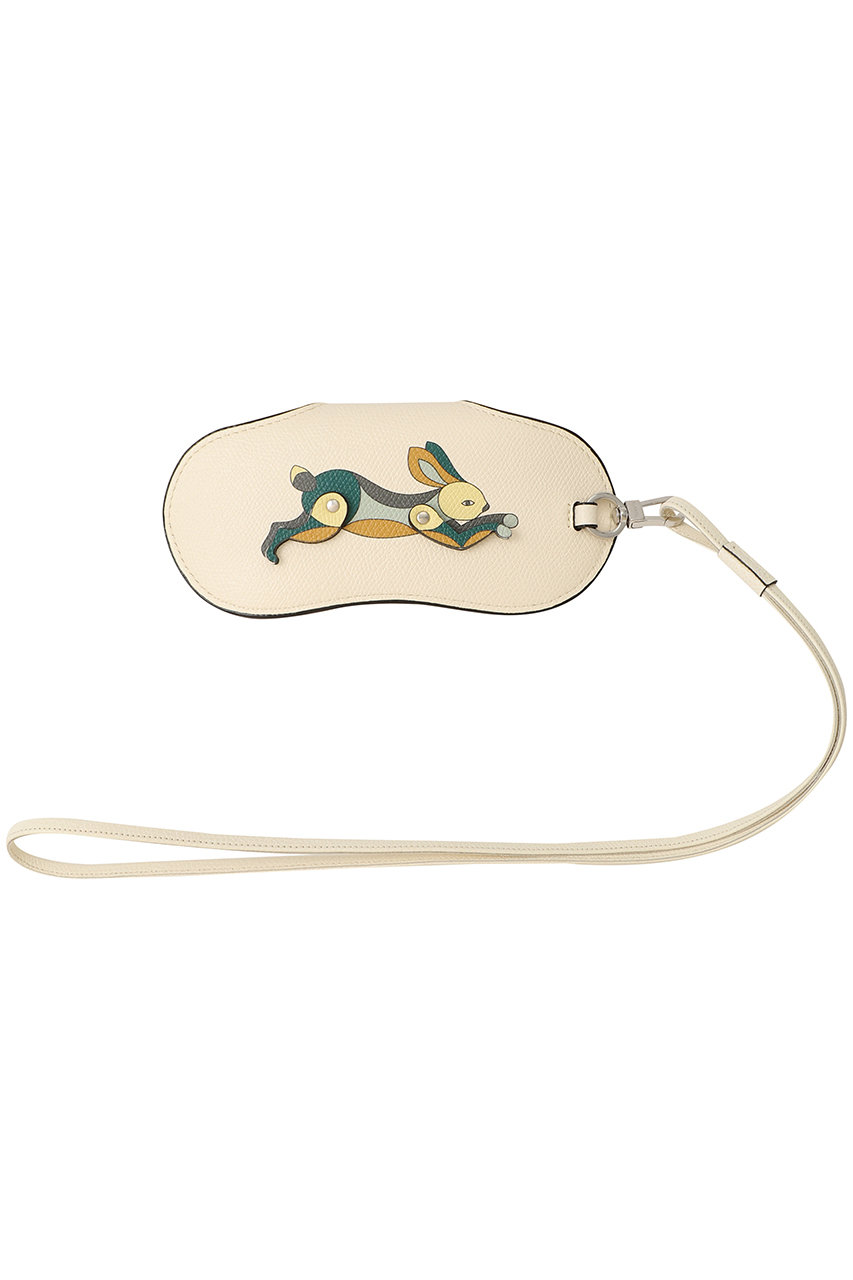 ヴァレクストラ/ValextraのValextra x mina perhonen　ストラップ付 メガネケース(coniglio/SGNL008450GVRLGC99WWX1)