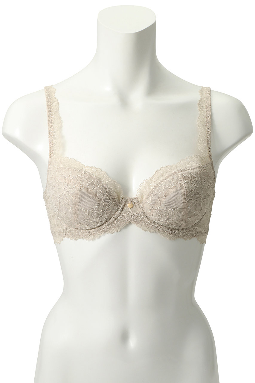 Yue ベージュ ブラジャー G75 3／4カップブラ（BJP790） （ブラ）｜Yue / ユエ
