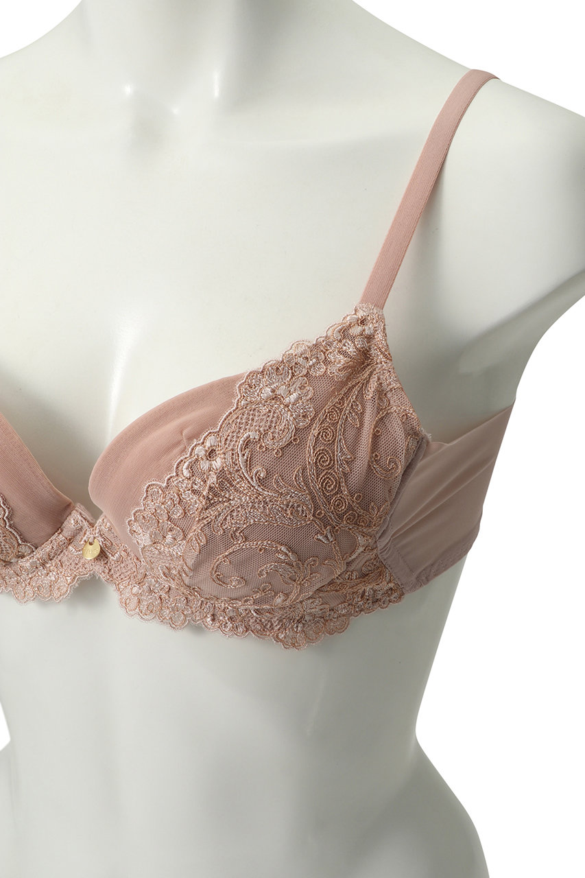 Yue(ユエ)｜(E65～）シャツをきれいに着こなせる3/4カップブラ