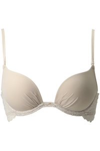Yue ベージュ ブラジャー G75 3／4カップブラ（BJP790） （ブラ）｜Yue / ユエ