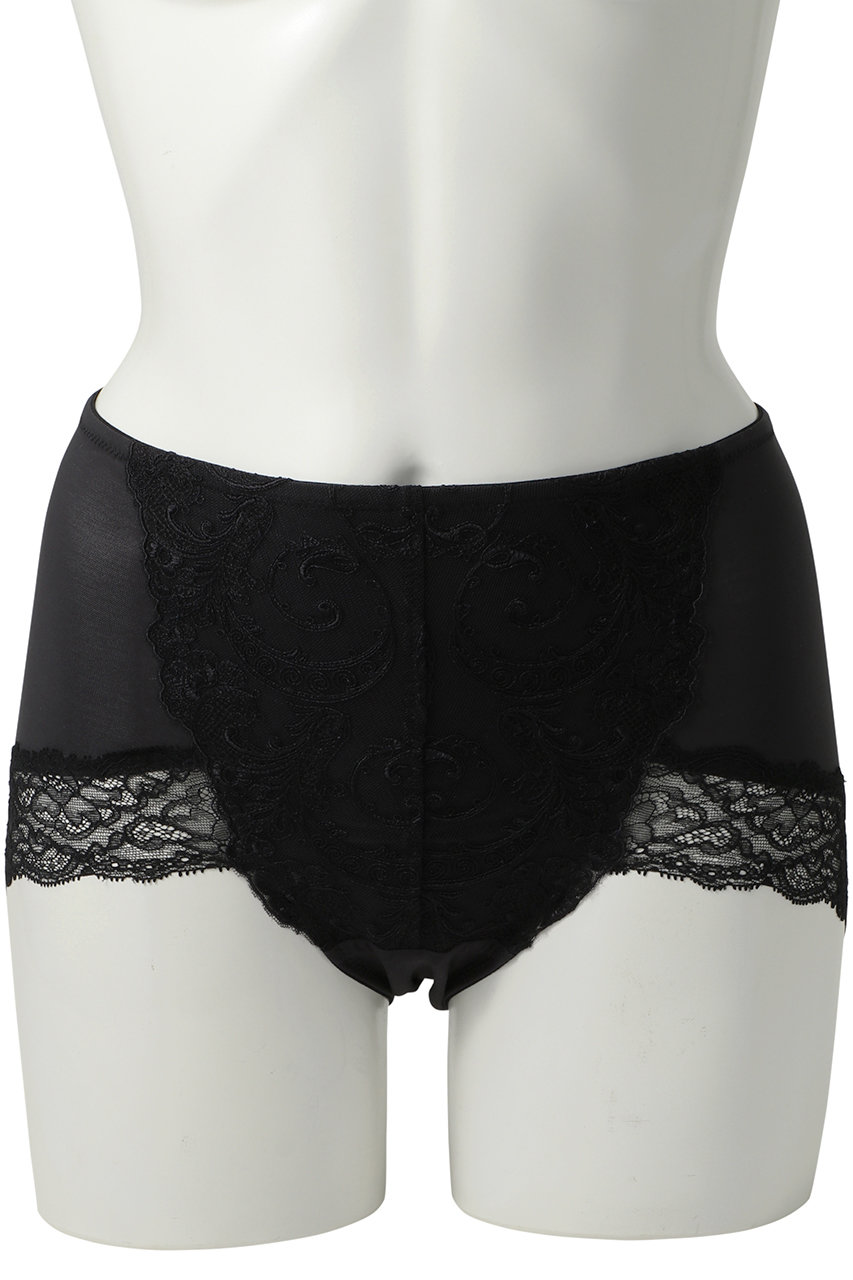 Yue(ユエ)｜(M，Lサイズ）深ばき ショーツ/ブラック の通販｜ELLESHOP