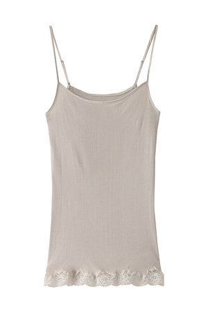 ユエ/Yueのシルク100％　キャミソール(160200/160201)