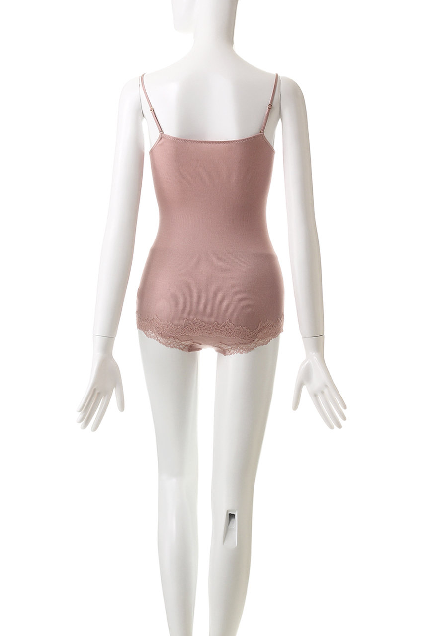 Yue(ユエ)｜シルク100％ キャミソール/アイボリーベージュ の通販