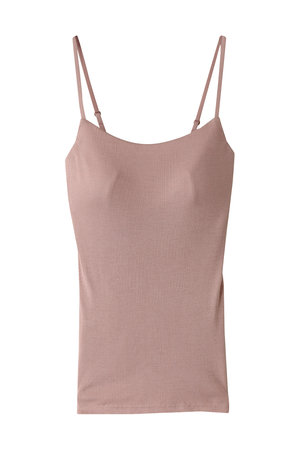 ユエ/Yueのシルク100％　カップ付きインナー(160200/160201)